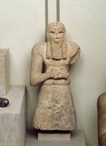 エディン王子、ギナックの像、イラク出身、紀元前2800〜2300年